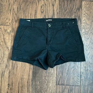 Black express shorts